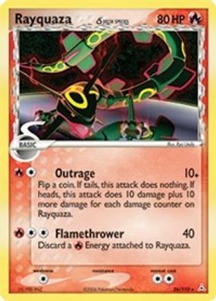 Rayquaza (Delta Species) (26/110) [Holon Phantoms] - Rare
