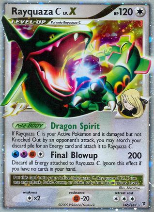 Rayquaza C Lv.X (146/147) [Supreme Victors] Holofoil - Ultra Rare