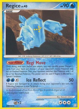 Regice (36/146) [Legends Awakened] - Rare