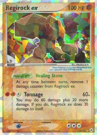 Regirock ex (98/101) [Hidden Legends] Holofoil - Ultra Rare
