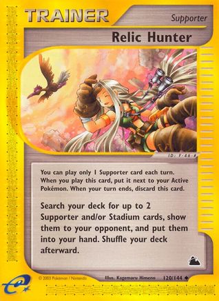 Relic Hunter (120/144) [Skyridge] Reverse Holofoil - Uncommon