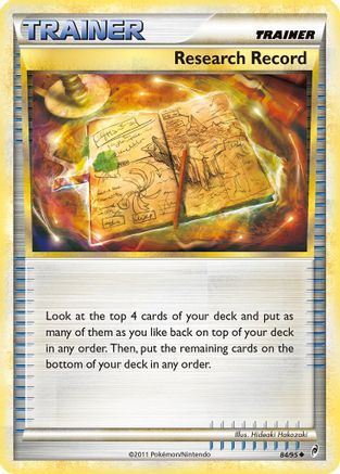 Research Record (84/95) [Call of Legends] - Uncommon