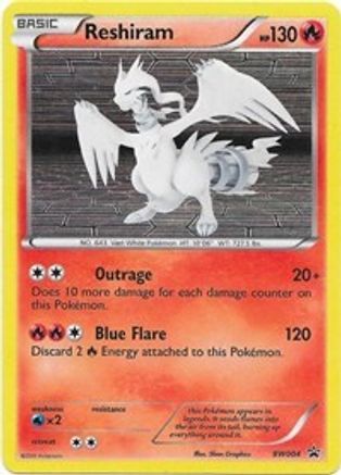 Reshiram (BW004/101) [Black and White Promos] Holofoil - Promo