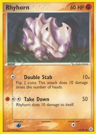 Rhyhorn (70/101) [Hidden Legends] - Common