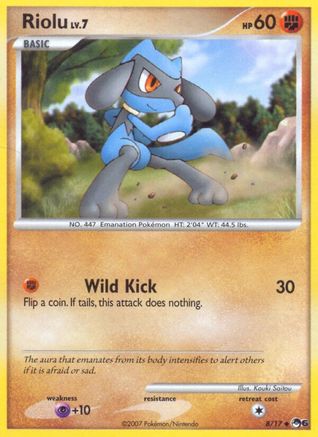 Riolu (8/17) [POP Series 6] - Uncommon