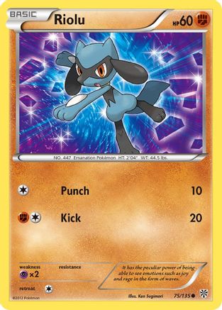 Riolu (075/135) [Plasma Storm] - Common
