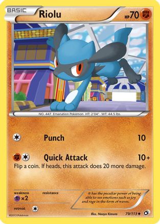Riolu (79/113) [Legendary Treasures] - Uncommon