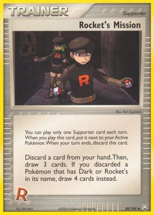 Rocket's Mission (088/109) [Team Rocket Returns] - Uncommon