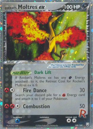 Rocket's Moltres ex (100/109) [Team Rocket Returns] Holofoil - Ultra Rare