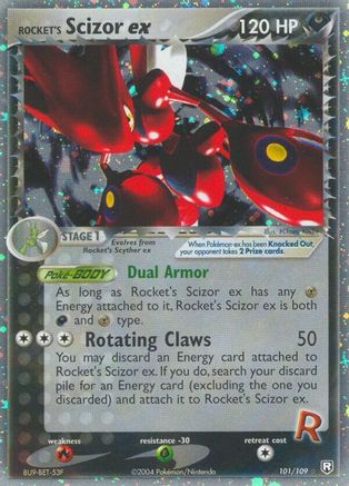 Rocket's Scizor ex (101/109) [Team Rocket Returns] - Ultra Rare