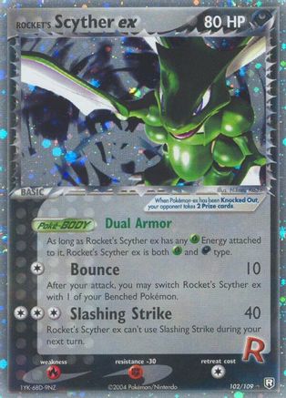 Rocket's Scyther ex (102/109) [Team Rocket Returns] Holofoil - Ultra Rare