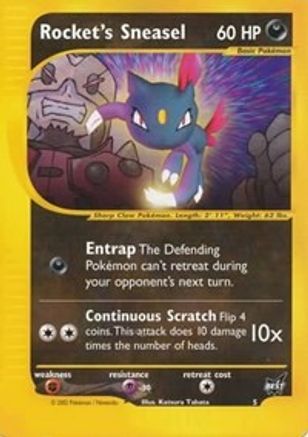 Rocket's Sneasel (5/9) [Best of Promos] - Promo
