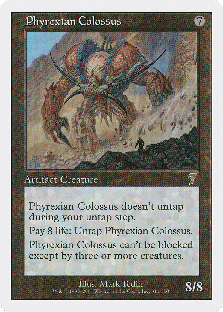 Phyrexian Colossus (7ED-311) [7th Edition]