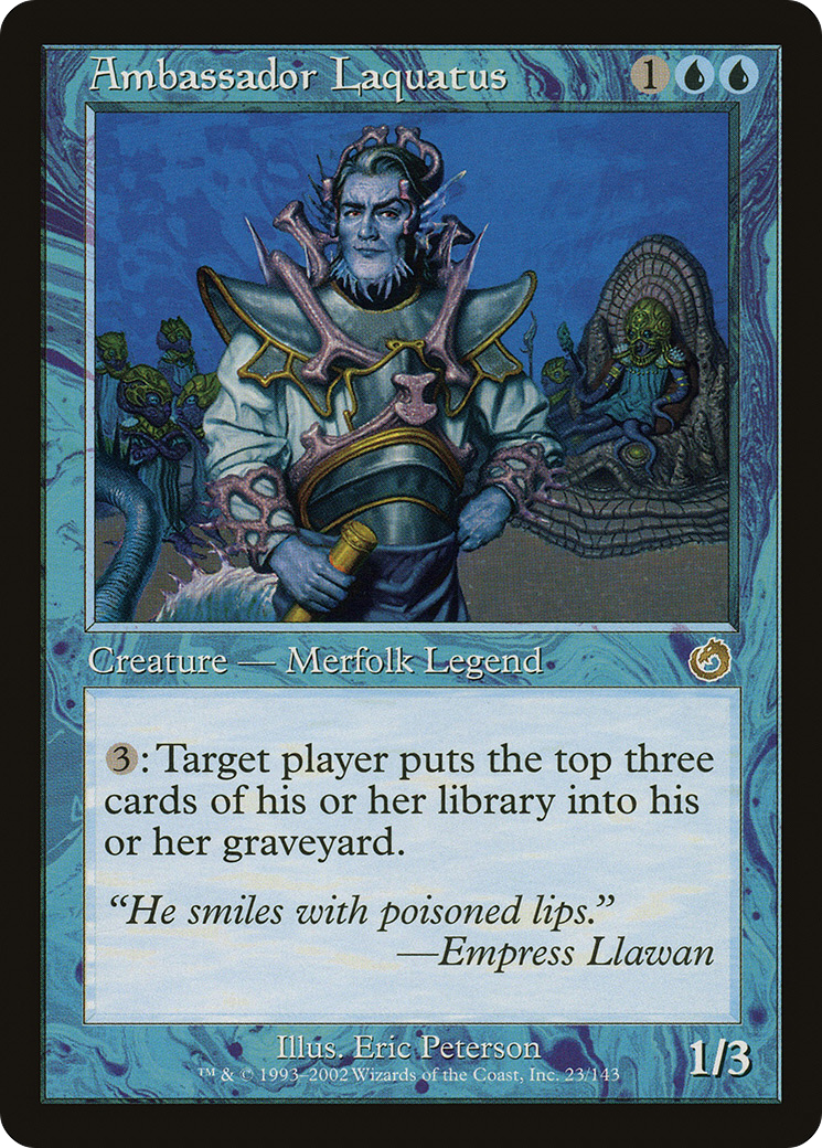 Ambassador Laquatus (TOR-023) [Torment] Foil