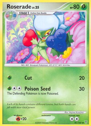 Roserade (81/147) [Supreme Victors] - Uncommon