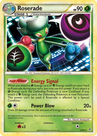 Roserade (23/95) [Unleashed] - Rare