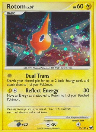 Rotom (13/100) [Majestic Dawn] Reverse Holofoil - Holo Rare