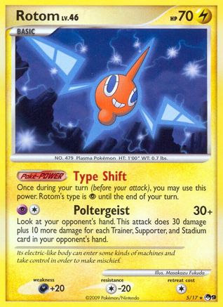 Rotom (5/17) [POP Series 9] - Rare