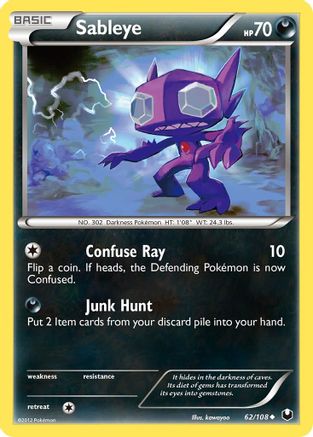 Sableye (062/108) [Dark Explorers] - Uncommon