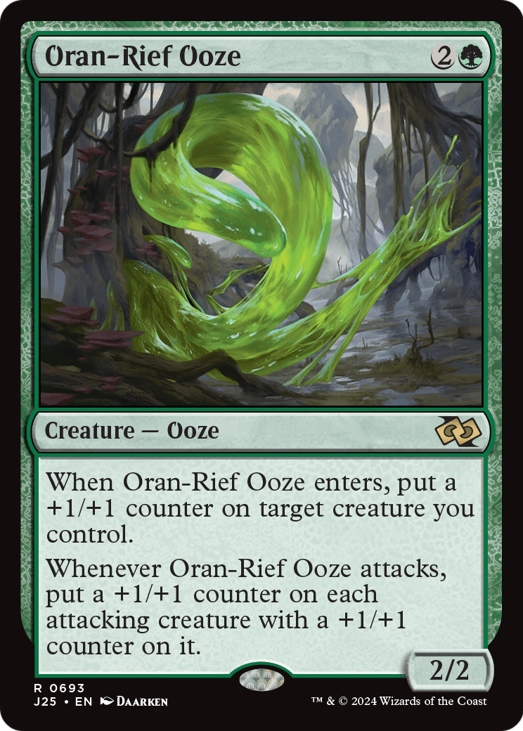 Oran-Rief Ooze (J25-693) [Foundations Jumpstart]