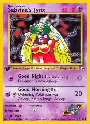 Sabrina's Jynx (059/132) [Gym Heroes] 1st Edition - Uncommon