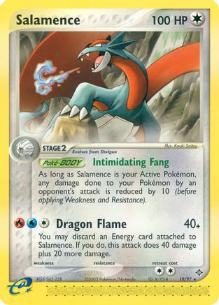 Salamence (019/97) [Dragon] - Rare