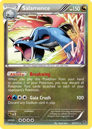 Salamence (064/101) [Plasma Blast] Holofoil - Holo Rare