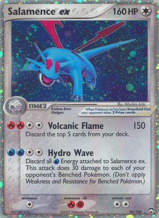 Salamence ex (96/108) [Power Keepers] Holofoil - Ultra Rare