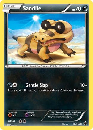 Sandile (68/116) [Plasma Freeze] Reverse Holofoil - Common