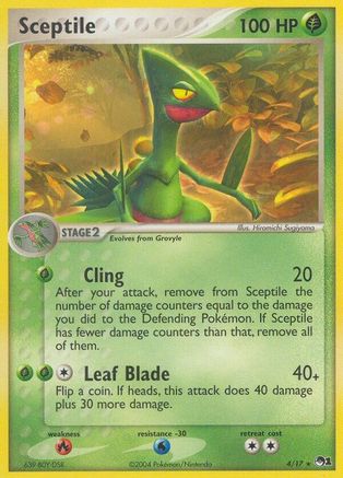 Sceptile (4/17) [POP Series 1] - Rare