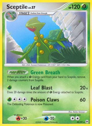 Sceptile (030/99) [Arceus] Reverse Holofoil - Rare