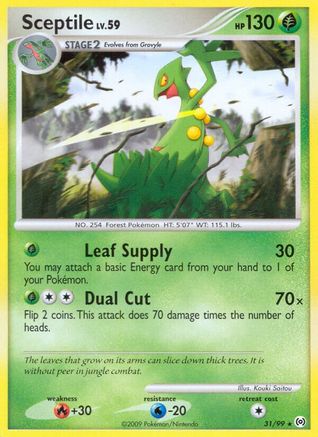 Sceptile (031/99) [Arceus] - Rare