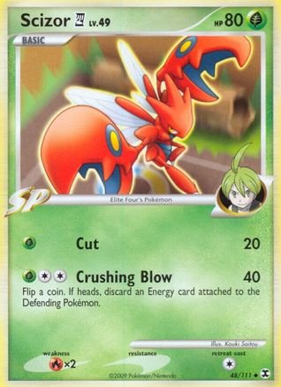 Scizor E4 (048/111) [Rising Rivals] Reverse Holofoil - Uncommon
