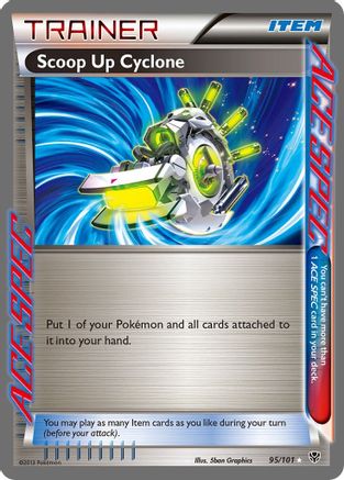 Scoop Up Cyclone (095/101) [Plasma Blast] Holofoil - Rare Ace
