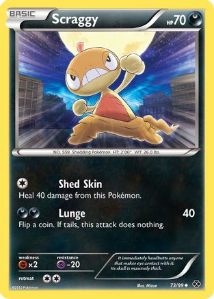 Scraggy (73/99) [Next Destinies] - Uncommon