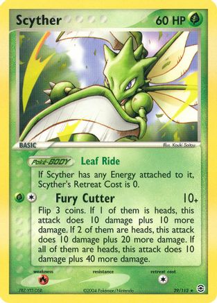 Scyther (29/112) [FireRed & LeafGreen] - Rare