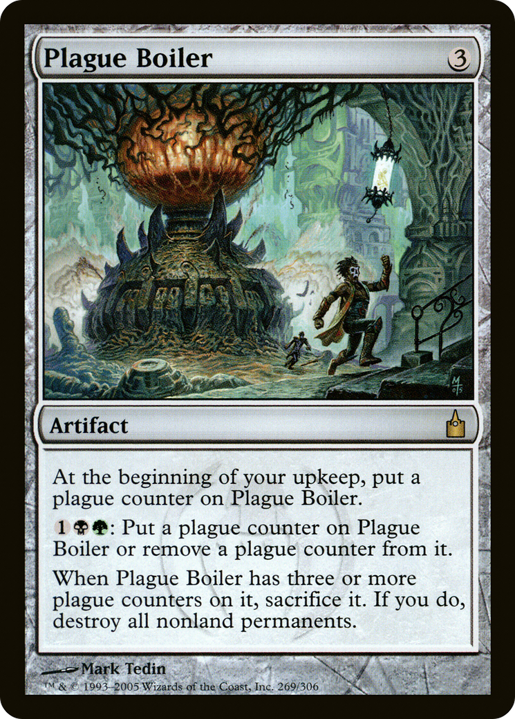 Plague Boiler (RAV-269) [Ravnica: City of Guilds] Foil