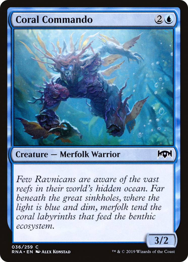 Coral Commando (RNA-036) [Ravnica Allegiance]