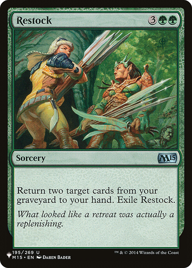 Restock (LIST-M15-195) [The List]