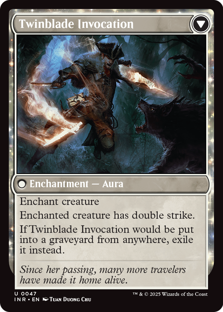 Twinblade Geist (INR-047) [Innistrad Remastered]