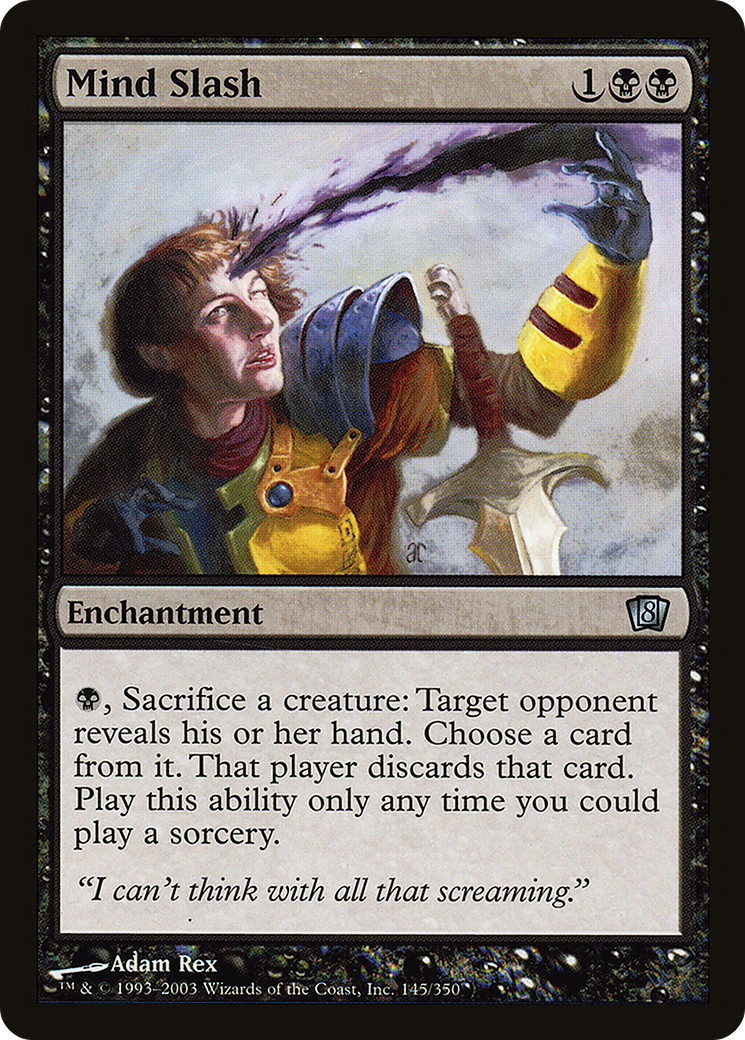 Mind Slash (8ED-145) [8th Edition] Foil
