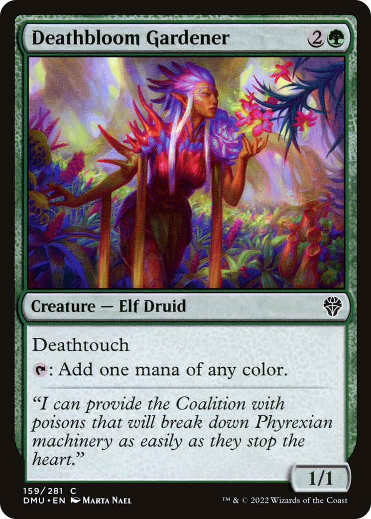 Deathbloom Gardener (DMU-159) [Dominaria United]
