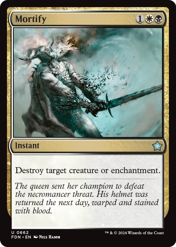 Mortify (FDN-662) [Foundations]