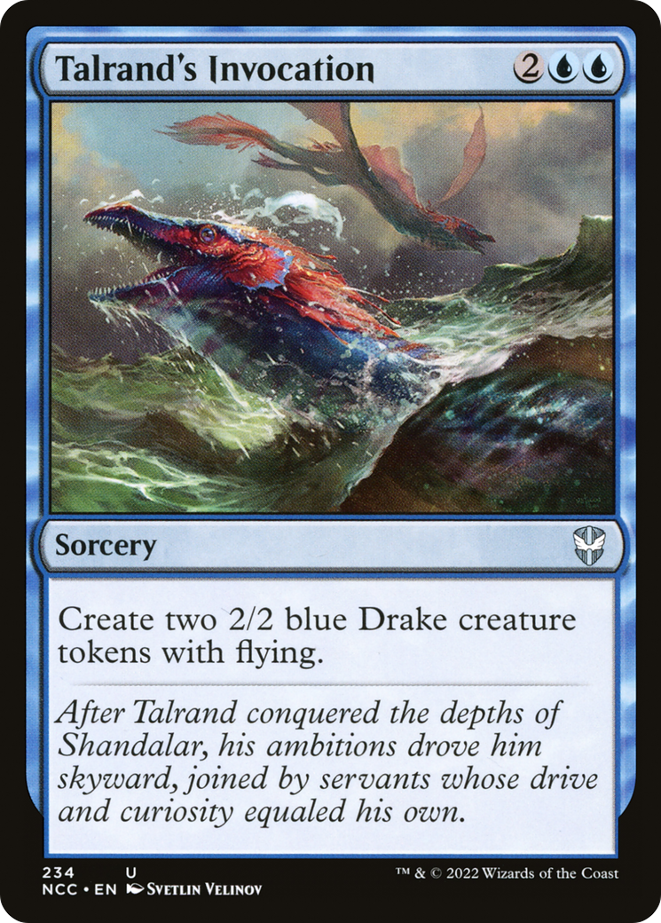 Talrand's Invocation (NCC-234) [New Capenna Commander]