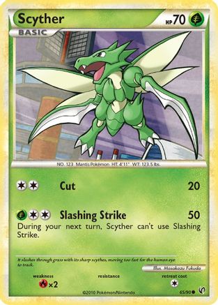 Scyther (65/90) [Undaunted] - Common