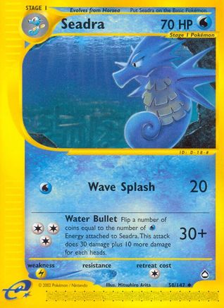Seadra (58/147) [Aquapolis] Reverse Holofoil - Uncommon