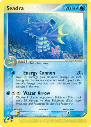 Seadra (39/097) [Dragon] Reverse Holofoil - Uncommon