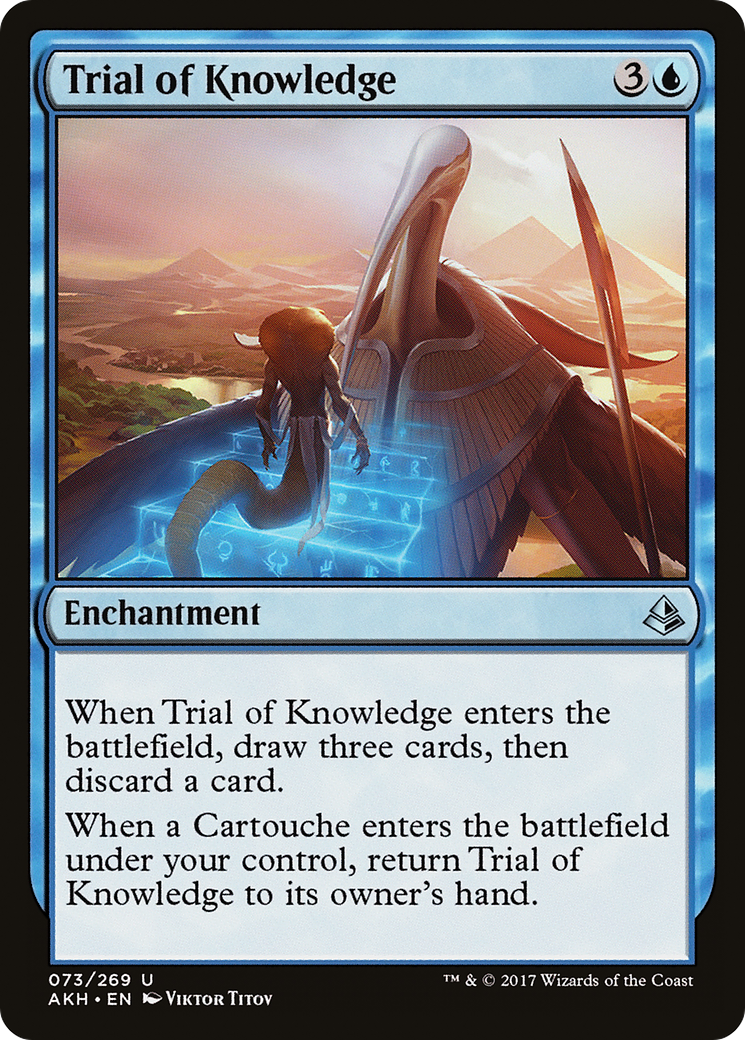 Trial of Knowledge (AKH-073) [Amonkhet] Foil