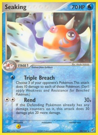 Seaking (24/107) [Deoxys] - Rare