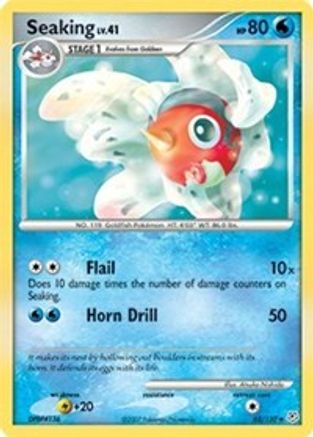 Seaking (62/130) [Diamond and Pearl] Reverse Holofoil - Uncommon